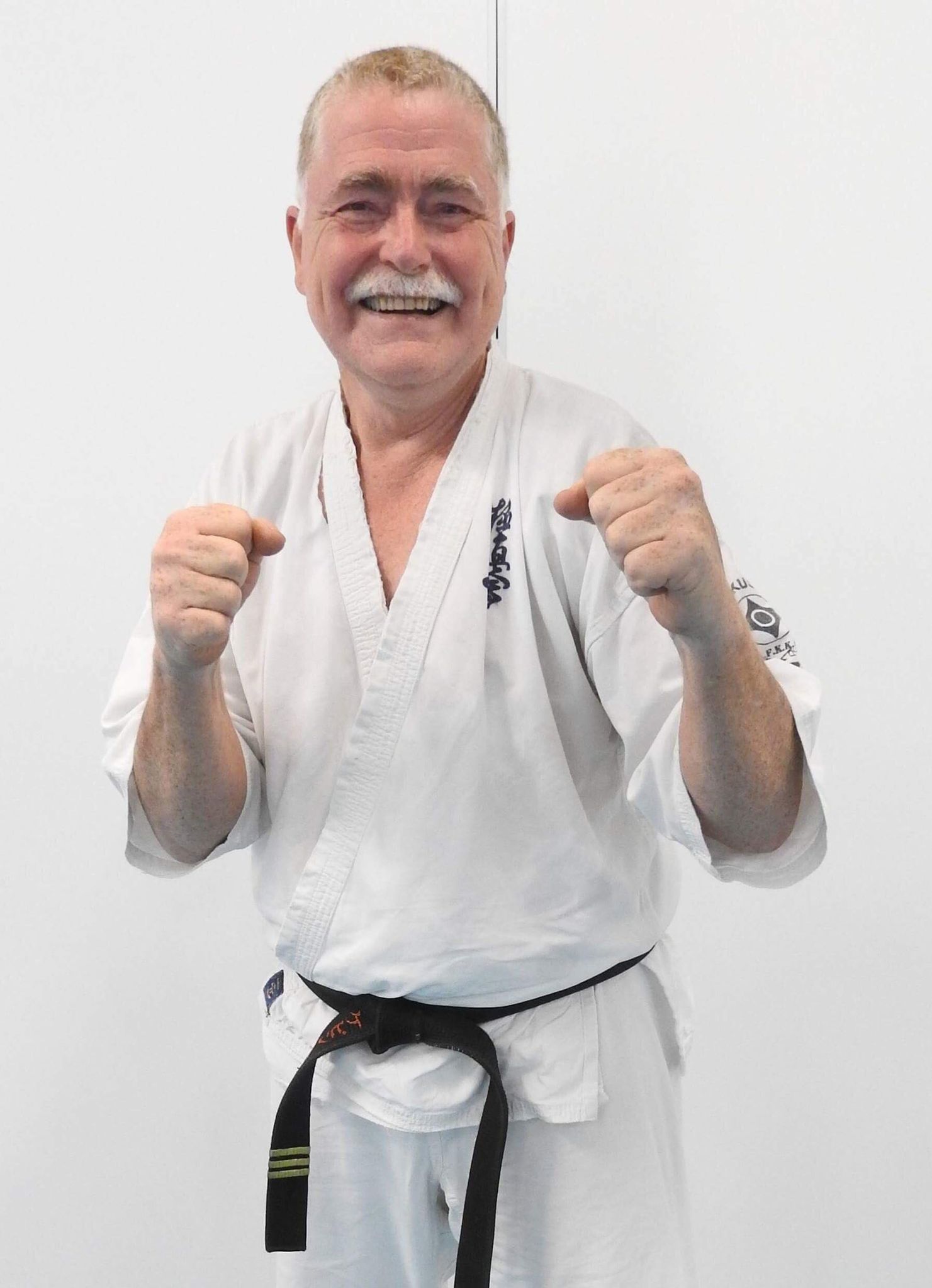 A photo of the founder and Sensei at Kyokushin Karate Gold Coast North, Kevin Veivers.